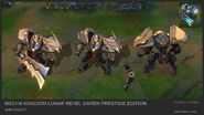 Prestige Mecha Kingdoms Garen Concept 1 (by Riot Contracted Artist Lei Qin)