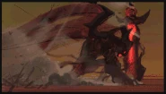 Aatrox Update Splash concept 02.gif (3,42 MB) Conceito da Splash da Atualização de Aatrox 2 (por Victor '3rdColossus' Maury, Artista da Riot).
