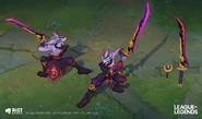 Blood Moon Master Yi Concept 1 (by Riot Artist Citemer Liu)
