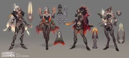 High Noon Irelia Concept 1 (by Riot Artist Vlad Bacescu)