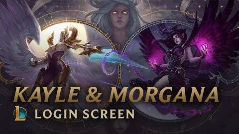 Kayle & Morgana, the Righteous & the Fallen - Login Screen