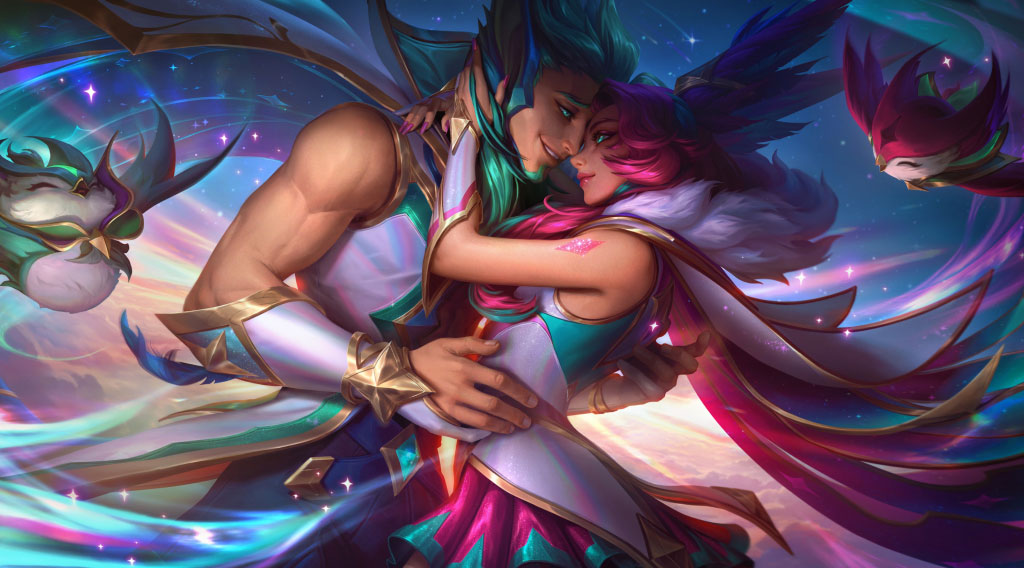 Star Guardian Xayah Rakan Heart Emotes for -  Hong Kong