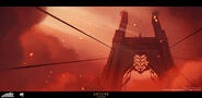Arcane "Welcome to the Playground" Concept 4 (by Riot Contracted Artists Fortiche Productions)