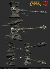 Jayce Hammer Render.jpg (431 KB) Jayce Hammer Model (vom Riot-Künstler Sam 'cgsammu' Yang)