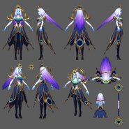 Cosmic Lux Model (by Riot Artist Yekaterina Bourykina)