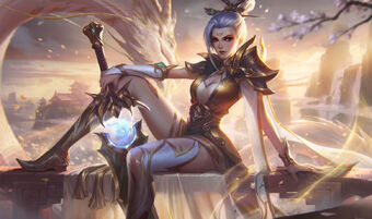 Dragonblade riven Golden Chroma New Splash Art only for Chinese