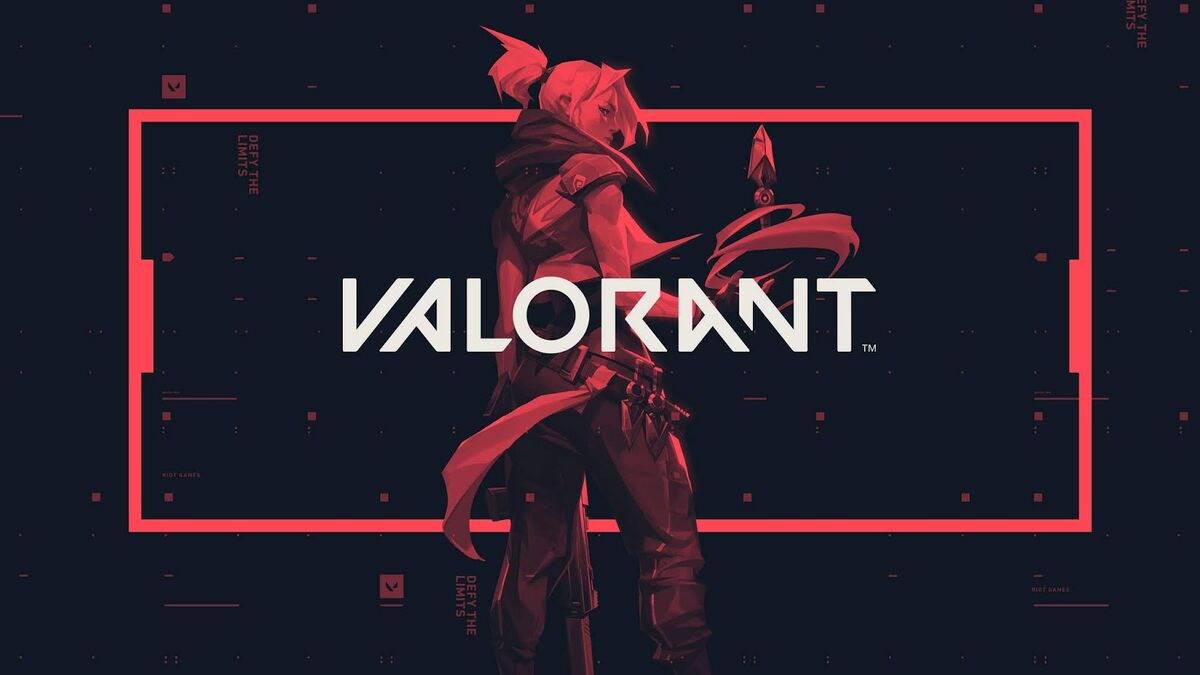 Download Valorant Computer Raze Smoke Black Background Wallpaper