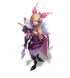 Xayah Elderwood (Rose Quartz)