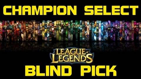 Blind Pick - Old Champion Select Music
