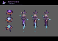 Bewitching Cassiopeia Concept 1 (by Riot Contracted Artist Shinov)