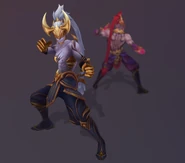 Prestige Nightbringer Lee Sin Update Model 1 (by Riot Artist Jenna VanPelt)