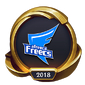 Worlds 2018 Afreeca Freecs (Gold) Emote