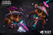 Spirit Blossom Teemo Model 3 (by Riot Artist Jordan Ewing)