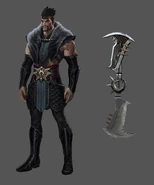 Draven "Awaken" Concept 1 (by Riot Artist Jason Chan)