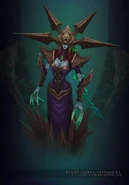 Blade Queen Lissandra Model (by Riot Artist Maddy 'MissMaddy' Taylor Kenyon)