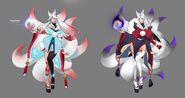 Spirit Blossom Ahri Concept 1 (by Riot Artist Nancy 'Sojyoo' Kim)