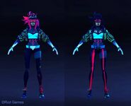 K/DA Akali "POP/STARS" Concept 1 (by Riot Artist Barth Maunoury)