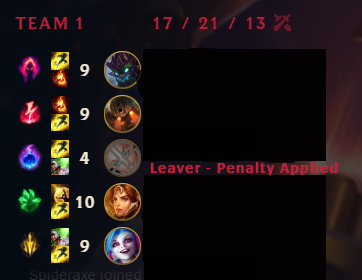 leaverbuster lol что это