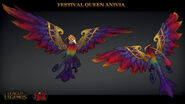 Festival Queen Anivia Model 1 (by Riot Artist Oscar 'shadowMacuahuitl' Monteon)
