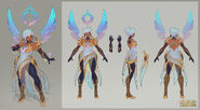 Dawnbringer Karma Concept 1 (by Riot Artist Megan 'ZeOcelot' O'Rourke)