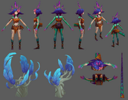 Neeko Model 11 (by Riot Artist Daniel 'Skekses' Orive)