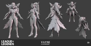 Dawnbringer Vayne Model 4 (by Riot Contracted Artist Kudos Productions)
