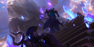 Taric "Legends of Runeterra" Illustration 1 (By Riot Contracted Artists Sixmorevodka Studio)