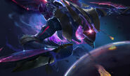 Dark Star Kha'Zix Splash Concept 2 (by Riot Artist Xu 'Crow God' Cheng)