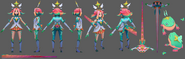 Star Guardian Neeko Model 2 (by Riot Artist Yekaterina Bourykina)