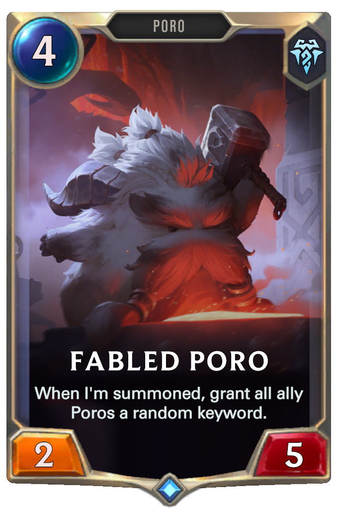 Fabled Poro Legends Of Runeterra League Of Legends Wiki Fandom Fabled Poro Legends Of Runeterra League Of Legends Wiki Fandom