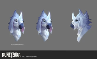 Fledgling Stellacorn "Ruf des Berges" Konzept 1 (von den beauftragten Riot-Künstlern Kudos Productions)