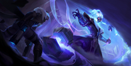 Pulsefire Thresh "Legends of Runeterra" Illustration 1 (by Riot Contracted Artists MoGi Group)