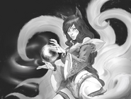 Ahri "A Fair Trade" Illustration (by Riot Artist Eric Canete)