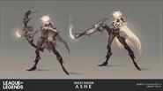 High Noon Ashe Concept 3 (by Riot Artist Oussama Agazzoum)