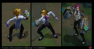 Debonair Ezreal & Debonair Vi Concept (by Riot Artist Larry 'TheBravoRay' Ray)