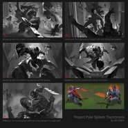 PROJECT: Pyke Splash Concept 1 (by Riot Artist Bo Chen)