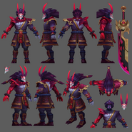 Blood Moon Tryndamere Model