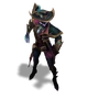 Twisted Fate CrimeCityNightmare (Obsidian)