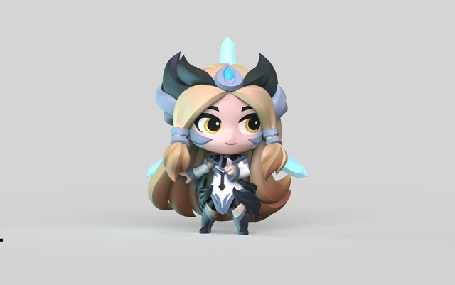 Figurka iG Irelii 1 (autor: DragonFly Studio)