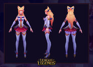 Star Guardian Ahri Model 2 (by Riot Artist Ryan Ribot)