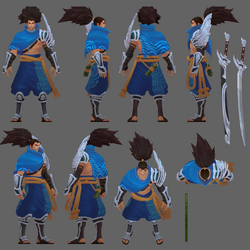 Yasuo.face - Wild Rift Model 