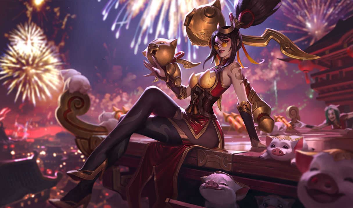 Lunar Revel 2023 Skins for Ashe, Qiyana, Thresh, and more