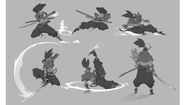 Yasuo "2XKO" Concept 3 (by Riot Artist Hicham Habchi)