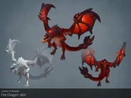Infernal Drake Model (by Riot Artists DragonFly Studio)