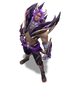 Sett ObsidianDragon (Amethyst)