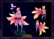 Star Guardian Ahri Model 1 (by Riot Artist Ryan Ribot)