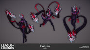 Coven Evelynn Model 4 (by Riot Artist Liem Nguyen)