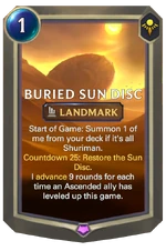 A landmark card with Vocab Countdown.
