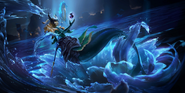 Nami "Legends of Runeterra" Illustration 2 (by Riot Contracted Artists Sixmorevodka Studio)