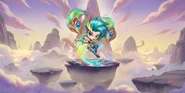 Chibi Kai'Sa Lagoon DragonSkin.jpg (1.5 MB) Lagoon Dragon Chibi Kai'Sa "Teamfight Tactics" Illustration